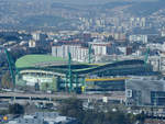 Das Fuballstadion  Estdio Jos Alvalade XXI  in Lissabon, aufgenommen Ende Januar 2017.