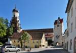 Stadttor und Kirche in Isny - 16.07.2011