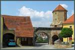 Das Obertor ist eines von zwei erhaltenen Stadttoren in Nabburg.