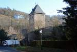 Werther Tor und Teil der Stadtmauer in Bad Mnstereifel - 31.01.2014