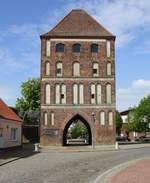 Anklamer Tor in Stadt Usedom - Aufnahme vom 09.05.2020