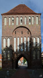 Das Anklamer Tor war Bestandteil der mittelalterlichen Wehranlage der Stadt Usedom.