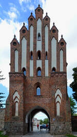 Das Neue Tor ist das jngste der vier Stadttore in Neubrandenburg.