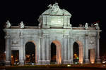 Das wahrscheinlich bekannteste alte Stadttor Madrids  Puerta de Alcal .