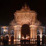 Der neoklassizistische Triumphbogen Arco da Rua Augusta wurde von 1873 bis 1875 erbaut.