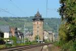  Roter Turm , auch  Haags Turm  genannt, in Oberwesel - 17.09.2014