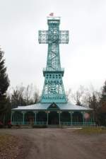 Das Josephskreuz auf dem 580m hohen Auerberg, nur einige Kilometer von Stolberg (Harz) entfernt.