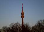 Der Fernsehturm im Westfalenpark in Dortmund am 08.02.2011.