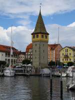 Der Mangenturm in Lindau wurde im 12.