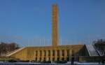 Der Glockenturm am Maifeld befindet sich am westlichen Rand des Reichssportfeldes, das fr die Olympischen Spiele 1936 in Berlin angelegt wurde.