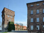 Der Diebsturm ist einer der drei vollstndig erhaltenen Waweltrme in Krakau.