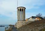 Rhein-Pegelturm in Neuwied (1931 gebaut) - 14.02.2015