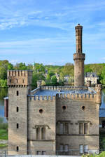 Das in den Jahren 1843–1845 entstandene Dampfmaschinenhaus im Park Babelsberg.