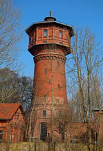 Wasserturm in Wolfenbttel im Mrz 2018.