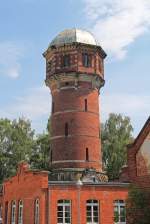 Wasserturm Torgau-Husarenpark im Juni 2014