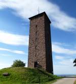 Dobel, der 1937 erbaute Wasserturm mit Aussichtskanzel in 24m Hhe, Aug.2015