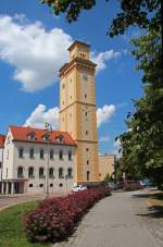 Wasserturm Altenburg-Zentrum im Dezember 2013
