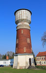 Wasserturm Rolau, Hohe Strae, im Mrz 2014