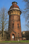 Wasserturm am Bahnhof Sandersleben im Mrz 2014