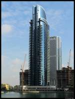 Wohnhochhaus im Stadtteil Marina in Dubai.
