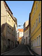 Baderstrae in Zittau am 3.3.2012.