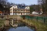 Kurhaus Friedewald (OT von Moritzburg) im Lnitzgrund, Ende des 19.