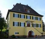 Broggingen, das 1758-59 erbaute Pfarrhaus, Okt.2015