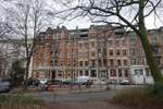 Hamburg am 19.3.2020: um 1895 erbaute Etagenwohnhäuser, Schwanenwik 35 + 36 /