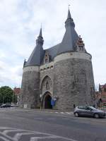Mechelen, Brsseler Tor, erbaut im 14.