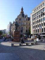 Antwerpen, Tenier Denkmal am Tenierplatz (28.04.2015)