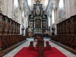 Grimbergen, Hochaltar und Chorgesthl in der Abteikirche St.