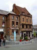 Soignies, Huser an der Rue de la Regence (29.06.2014)