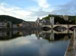 Huy, Zitadelle und gotische Collegiale Notre Dame (06.07.2014)