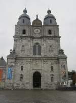 Saint-Hubert, Klosterbasilika Saint-Hubert, erbaut von 1530 bis 1564 (28.06.2014)
