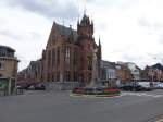 Stekene, neogotisches Rathaus, erbaut von 1882 bis 1883 (29.04.2015)