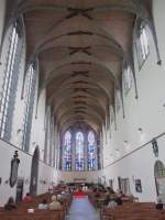 Nivelles, Innenraum der Eglise des Recollets (29.06.2014)
