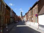 Brgge, Oostmeersstraat mit Turm der St.