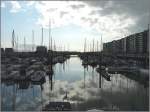 Der frhere Fischerhafen von Blankenberge wurde umgebaut in einen Yachthafen und hat mehr als 1000 Liegepltze.