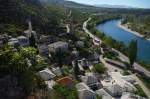 Pocitelj, die Stadt aus Stein, am linken Neretva Ufer sdl.