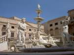 Palermo, Brunnen Fontana Pretoria (15.03.2009)