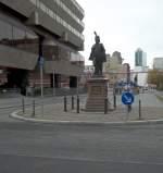 Ziethenplatz, Denkmal Hans Joachim von Zieten, aufgenommen 06.12.2011