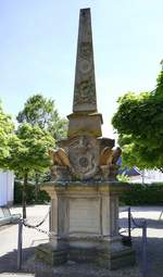 Goldscheuer, Gedenkstein an den deutsch-franzsischen Krieg 1870-71, Mai 2020