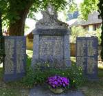 Mühlenbach, Denkmal für die Gefallenen der beiden Weltkriege, Juni 2020