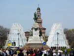 Dieses Denkmal in Mailand soll an den italienischen Freiheitskmpfer Giuseppe Garibaldi erinnern, einem der populrsten Protagonisten der italienischen Einigungsbewegung zwischen 1820 und