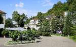 Bad Wildbad, am Eingang zum Kurpark, Sept.2026