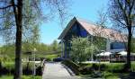 Bad Wurzach, Blick vom Kurpark zum Kurhaus, Mai 2008