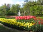 Frhling im Keukenhof Lisse - ber 1 Million Tulpen - der schnste Frhlingspark der Welt