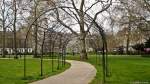 Russel Sqaure Gardens in Bloomsbury, London.