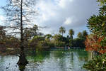 Der groe Teich im Parc de la Ciutadella.