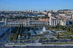 Der 1940 zu Ehren des portugiesischen Kolonialreiches errichtete Reichsplatz (Praa do Imprio) befindet sich im Lissaboner Stadtteil Belm.